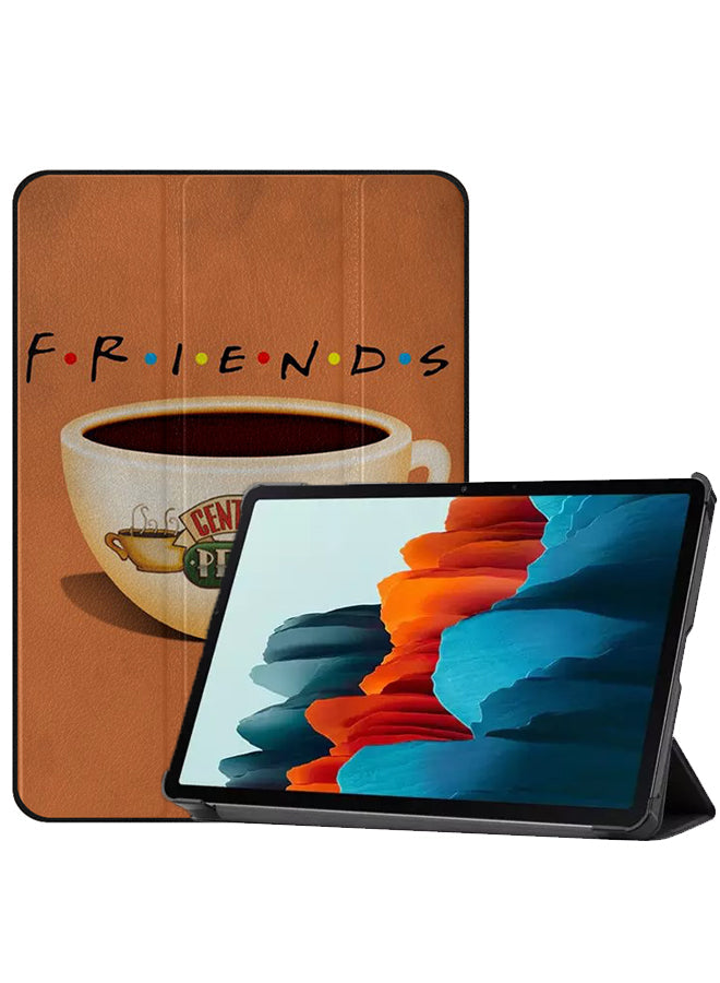 Samsung Galaxy Tab S8 Case Cover Friends Cup