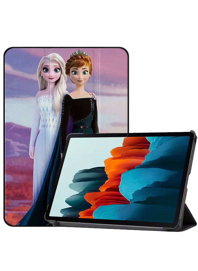 Samsung Galaxy Tab S8 Case Cover Frozen Sisters