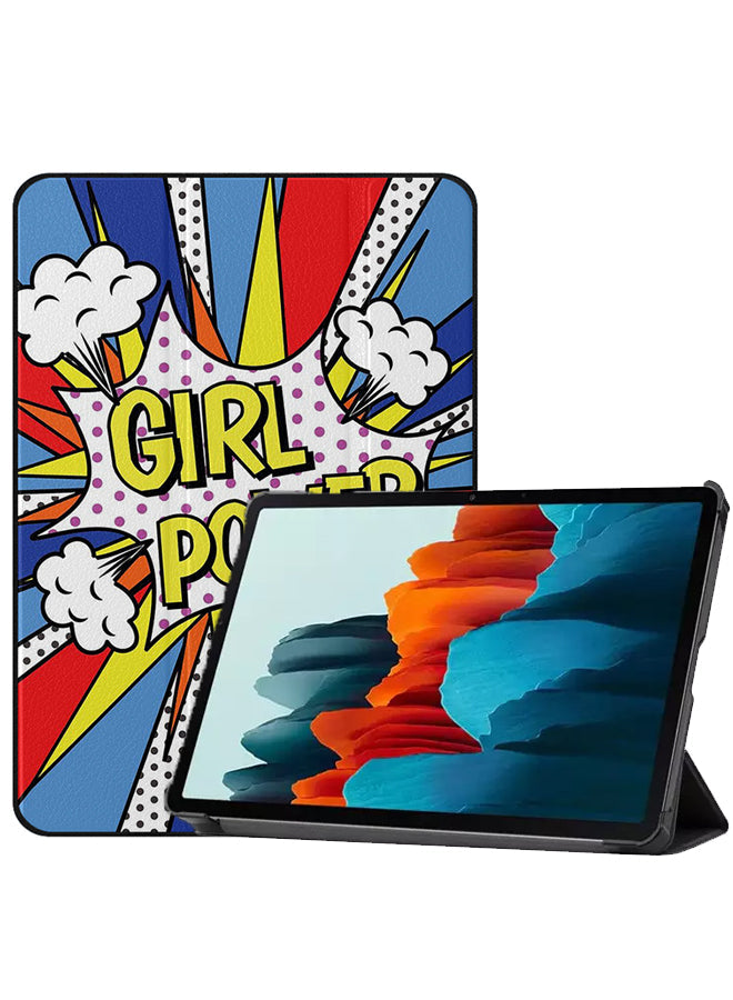 Samsung Galaxy Tab S8 Case Cover Girl Power Art