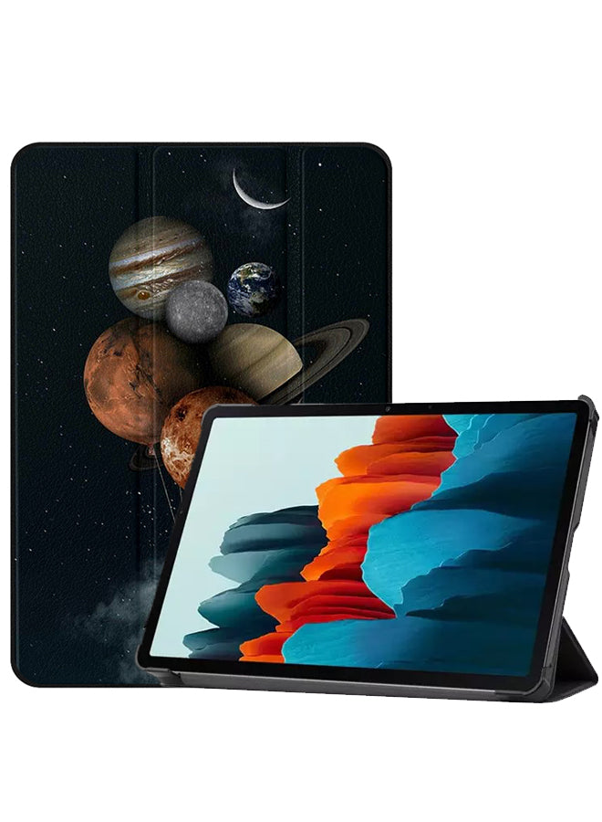 Samsung Galaxy Tab S8 Case Cover Home Hanging From Planets