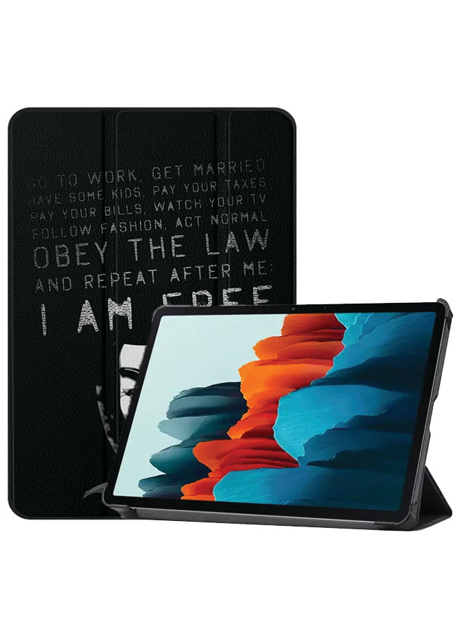 Samsung Galaxy Tab S8 Case Cover I Am Free