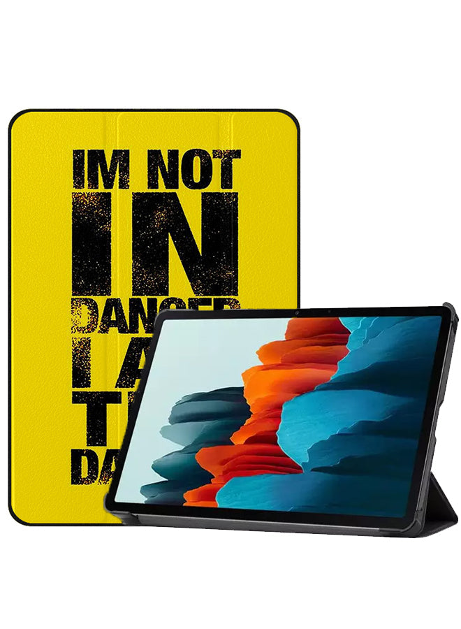 Samsung Galaxy Tab S8 Case Cover I Am Not In Danger