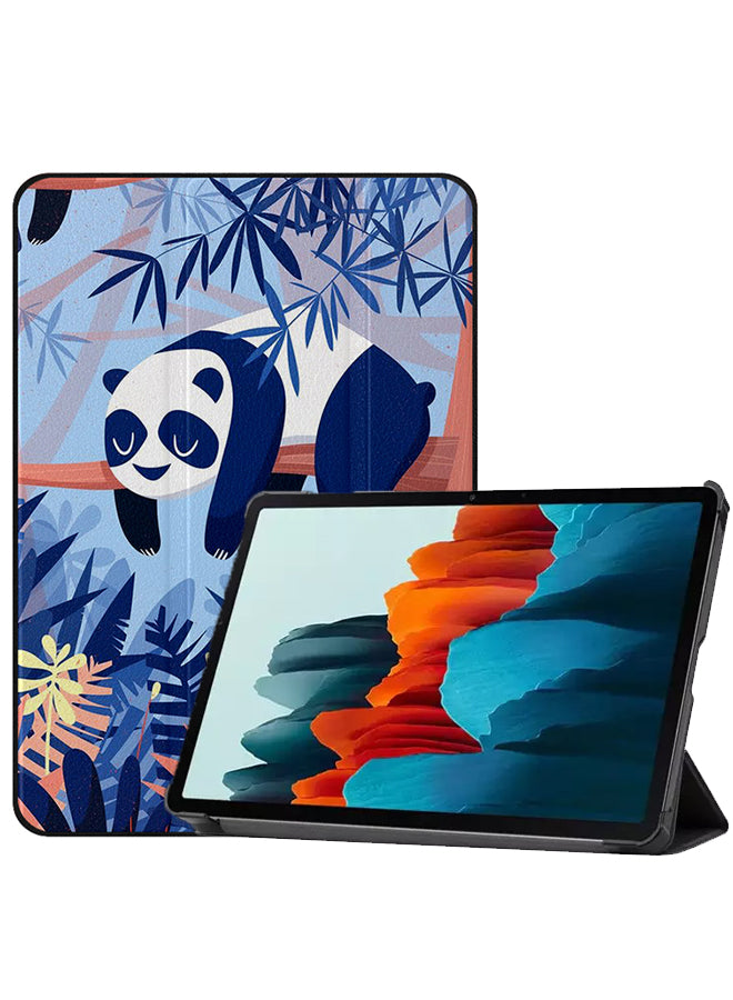 Samsung Galaxy Tab S8 Case Cover Lazy Panda