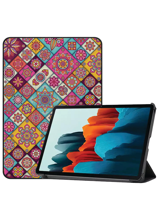 Samsung Galaxy Tab S8 Case Cover Mandala Pattern