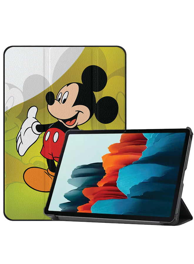 Samsung Galaxy Tab S8 Case Cover Mickey Mice In Car