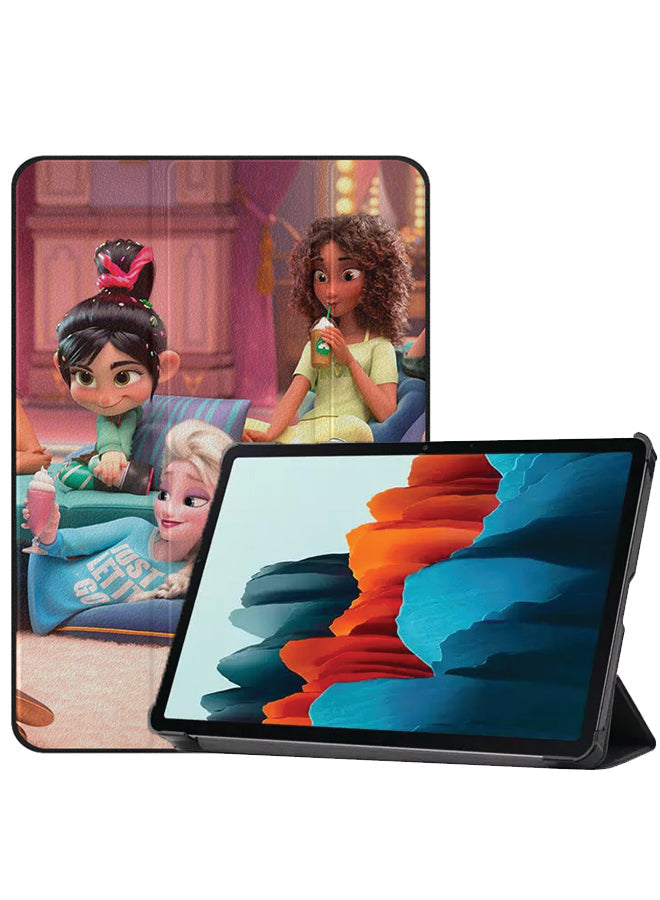 Samsung Galaxy Tab S8 Case Cover Princess All Together