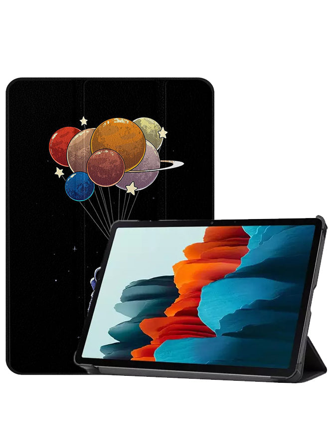 Samsung Galaxy Tab S8 Case Cover Astronaut Holding Planets Art