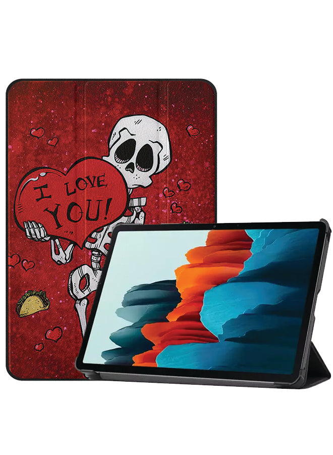 Samsung Galaxy Tab S8 Case Cover Skeleton Love And Taco