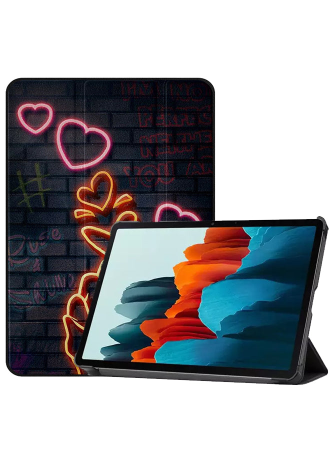 Samsung Galaxy Tab S8 Case Cover Snap Love Hearts