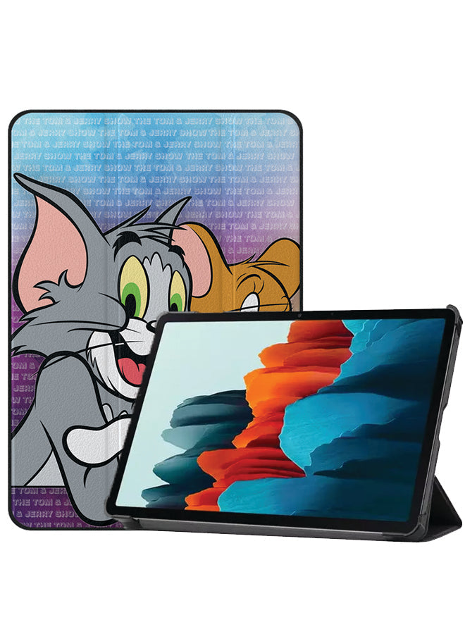 Samsung Galaxy Tab S8 Case Cover Tom & Jerry