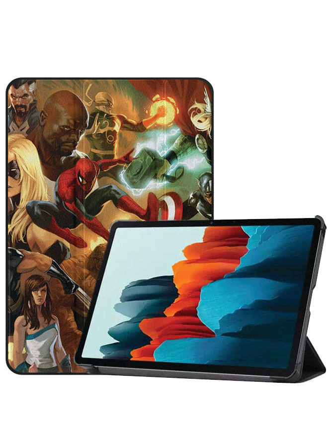 Samsung Galaxy Tab S8 Case Cover Action Heroes In