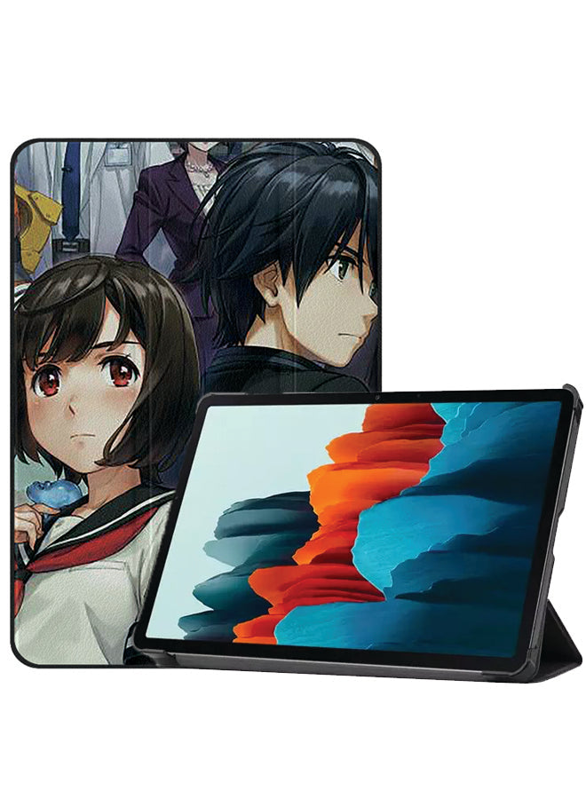 Samsung Galaxy Tab S8 Case Cover Boy And Girl Anime
