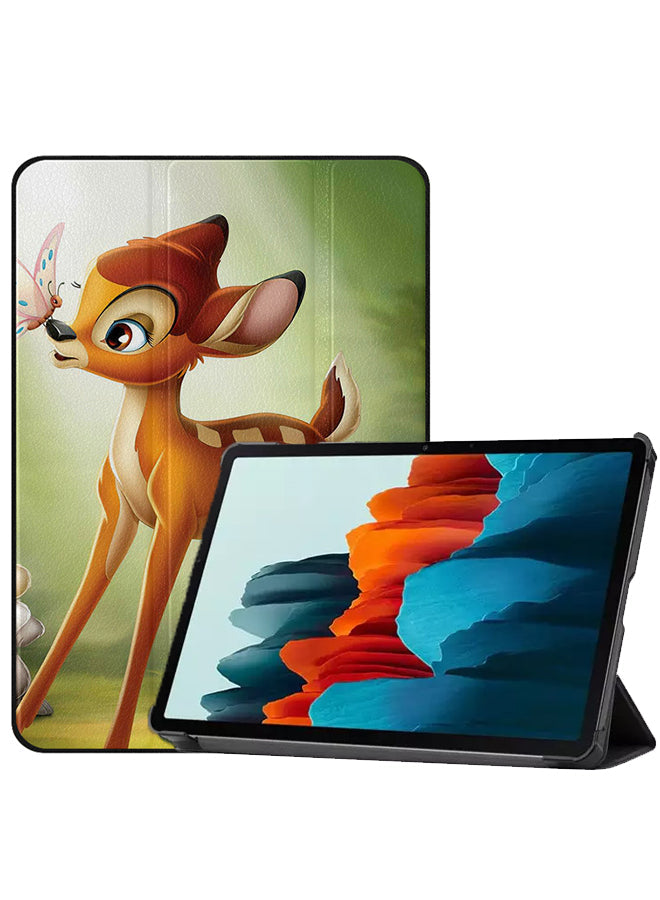 Samsung Galaxy Tab S8 Case Cover Butterfly Sitting On Her Nose