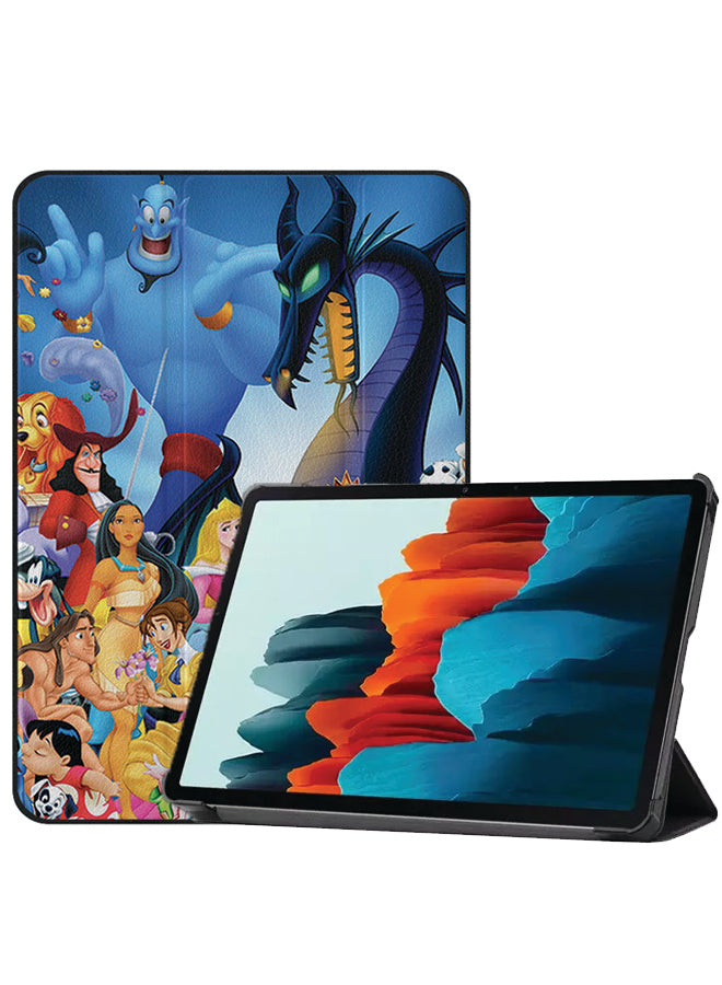 Samsung Galaxy Tab S8 Case Cover Cartoon Characters All Together