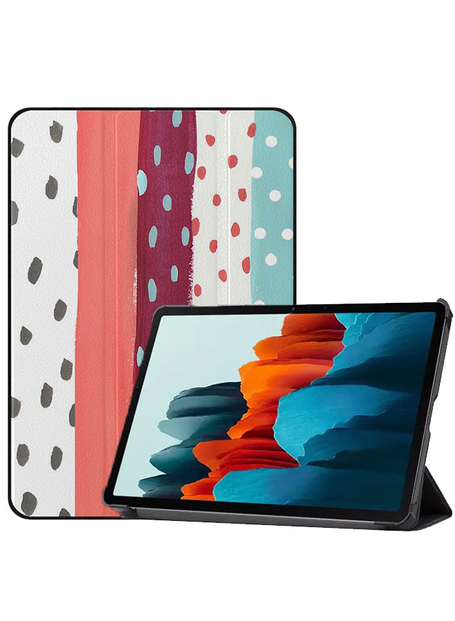 Samsung Galaxy Tab S8 Case Cover Dots Of Paint