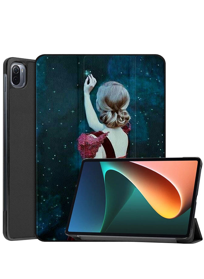 Xiaomi Pad 5 Pro Case Cover Girl Touching Star
