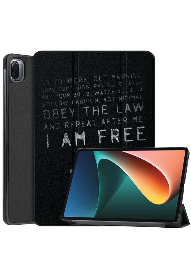 Xiaomi Pad 5 Pro Case Cover I Am Free