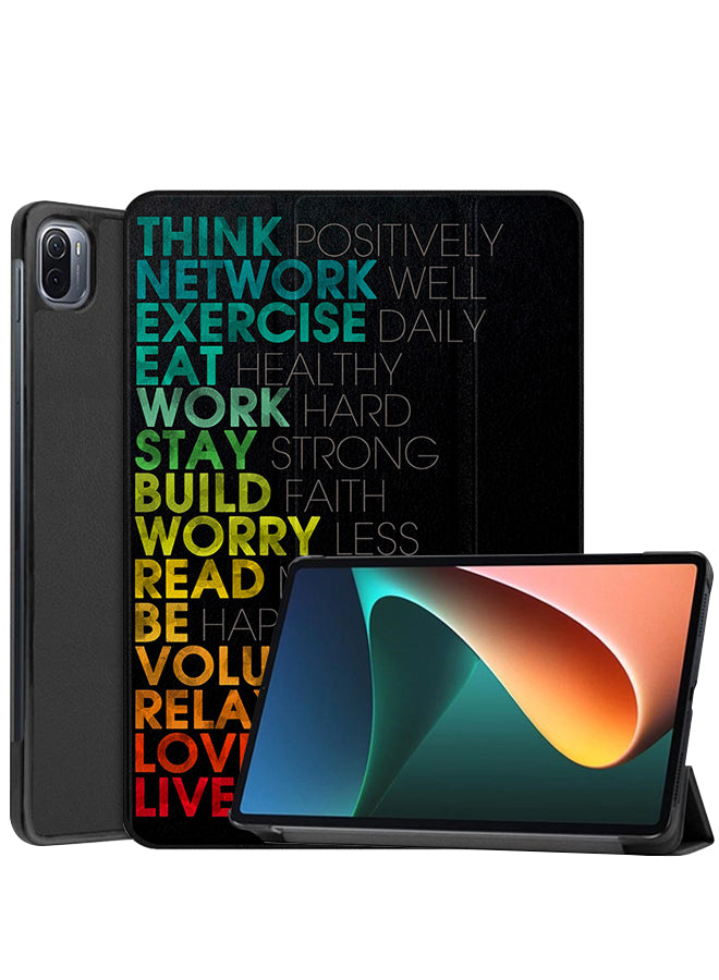Xiaomi Pad 5 Pro Case Cover Life Style Quote