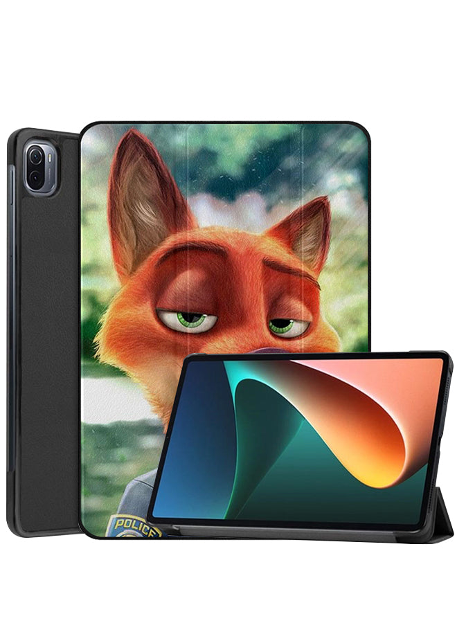 Xiaomi Pad 5 Pro Case Cover Police Fox