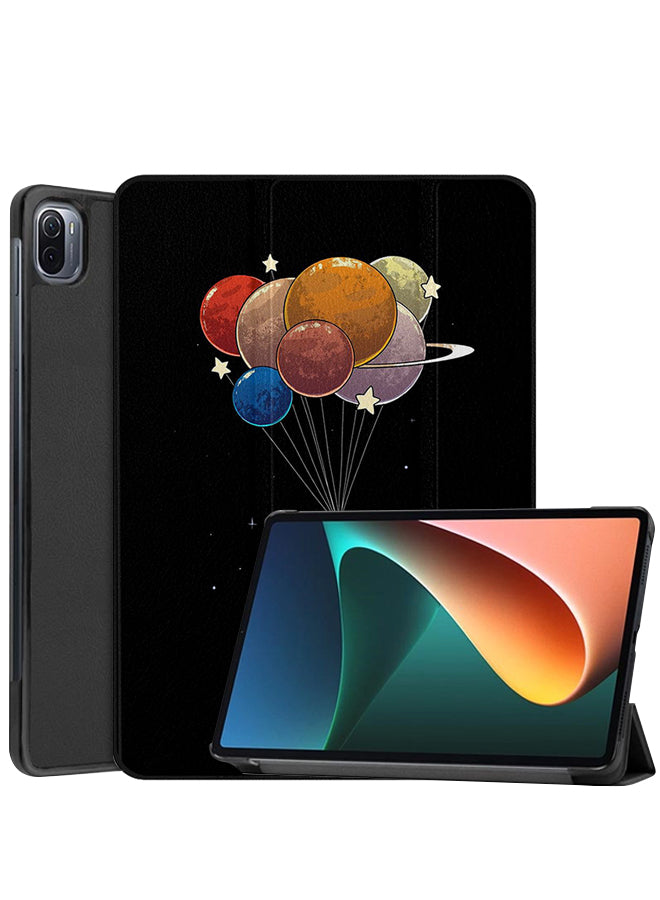 Xiaomi Pad 5 Pro Case Cover Astronaut Holding Planets Art