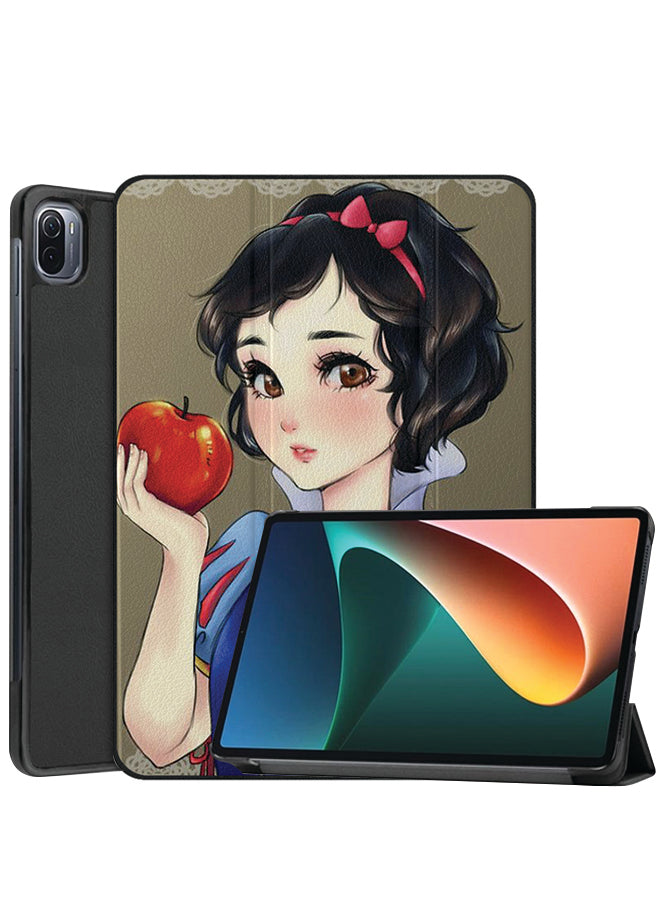 Xiaomi Pad 5 Case Cover Snow White And Apple
