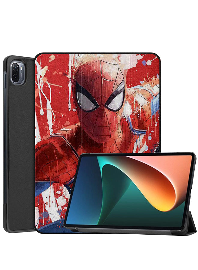 Xiaomi Pad 5 Pro Case Cover Spiderman Paint