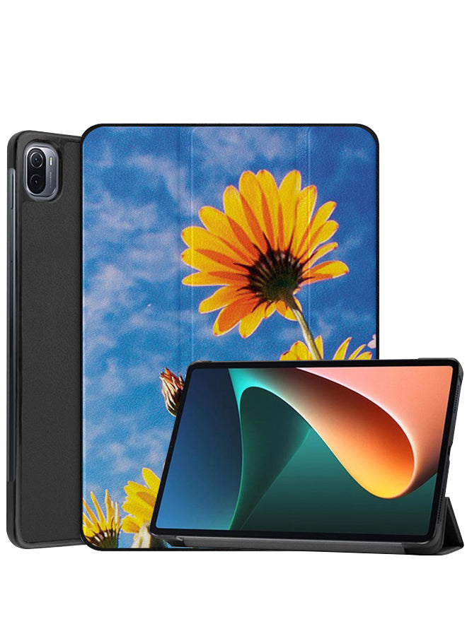 Xiaomi Pad 5 Pro Case Cover Sunflowers