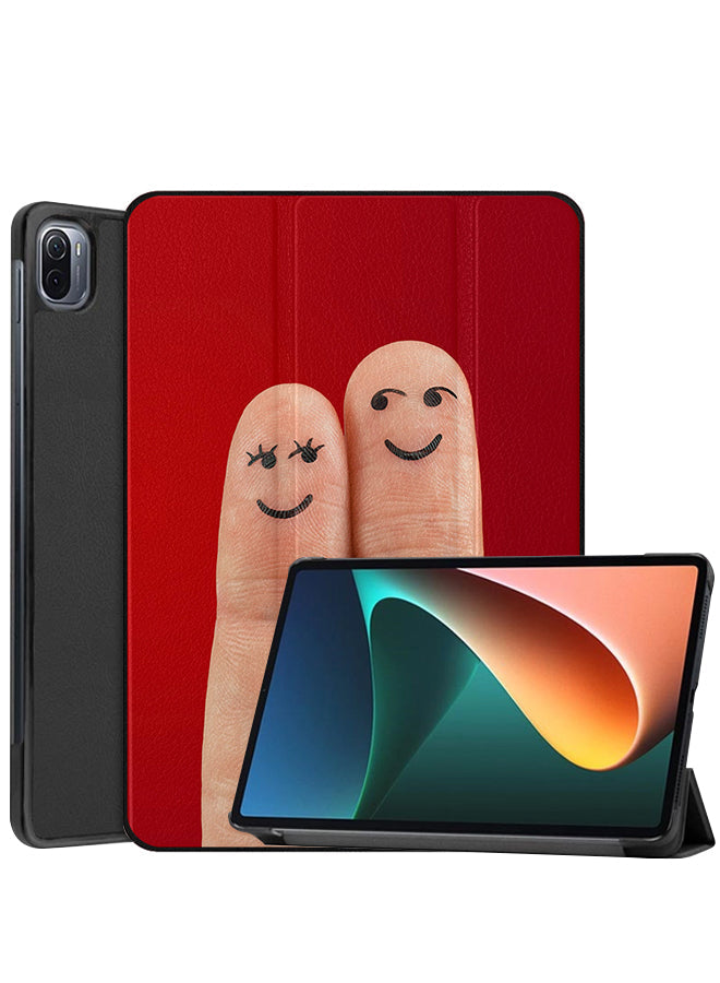 Xiaomi Pad 5 Case Cover Two Finger Heart