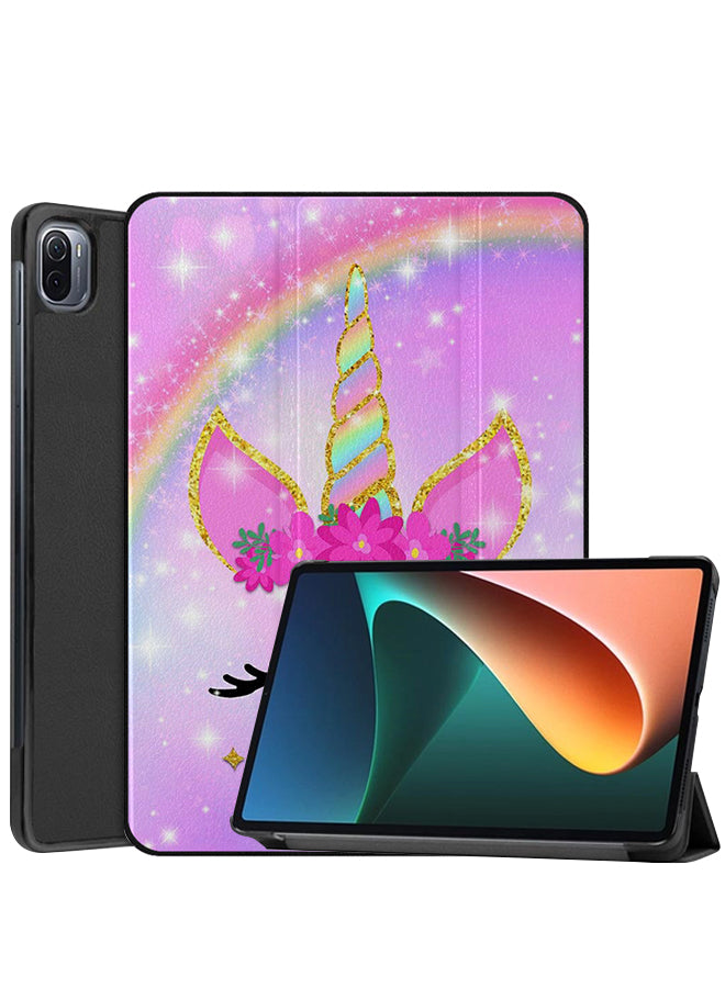 Xiaomi Pad 5 Case Cover Unicirn & Rainbow Art