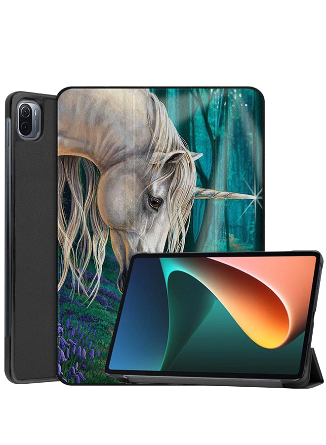Xiaomi Pad 5 Pro Case Cover Unicorn Girl Loving Her Unicorn