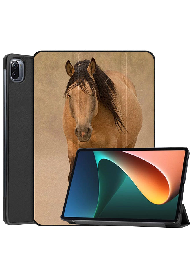 Xiaomi Pad 5 Pro Case Cover Brown Horse