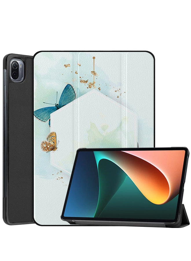 Xiaomi Pad 5 Pro Case Cover Butterflies On Mirro