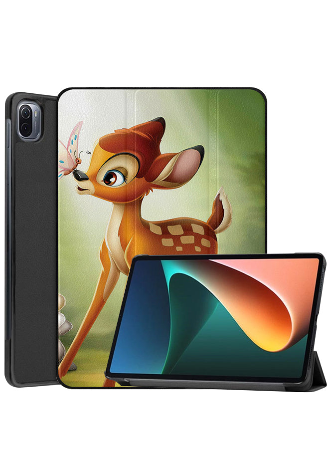 Xiaomi Pad 5 Pro Case Cover Butterfly Sitting On Her Nose