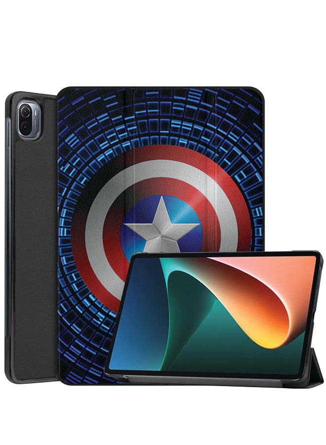 Xiaomi Pad 5 Pro Case Cover Captan America Shield Hd