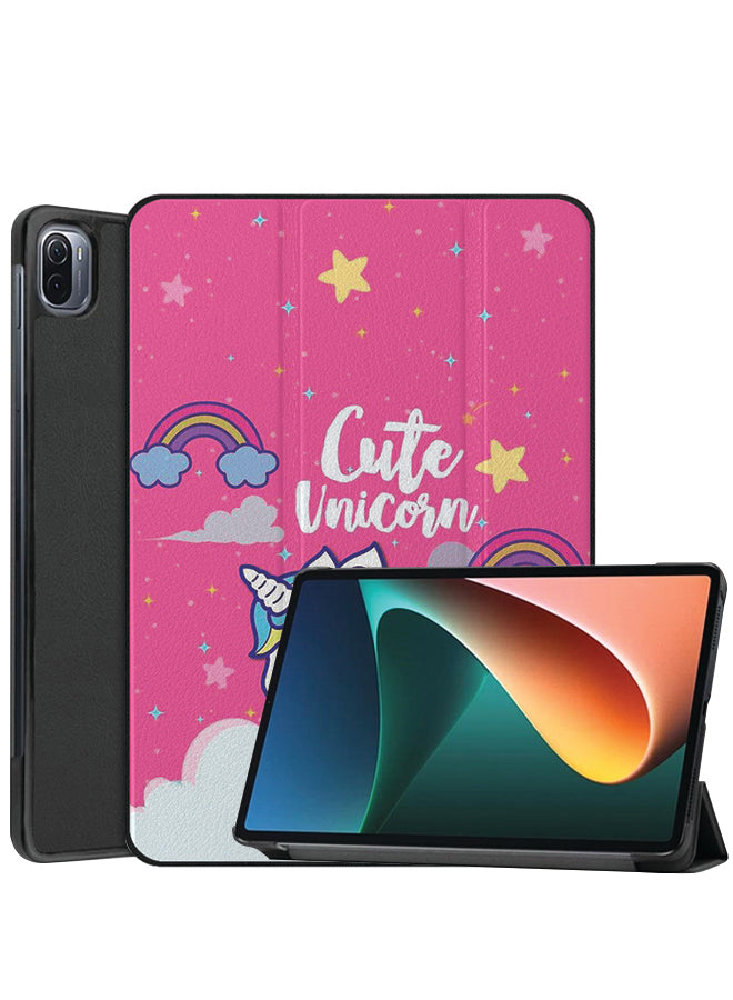 Xiaomi Pad 5 Pro Case Cover Cute Unicorn