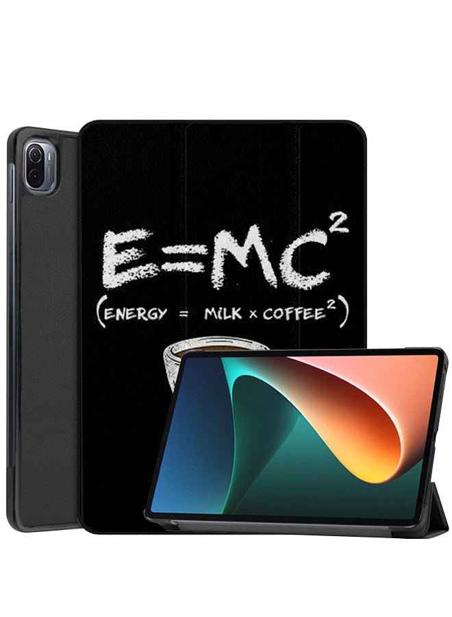 Xiaomi Pad 5 Pro Case Cover E=mc2 Coffee